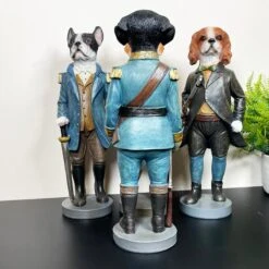 Darthome Limited Set Of 4 Military Dog Sculptures -Darthome Limited IMG E8317