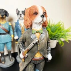 Darthome Limited Set Of 4 Military Dog Sculptures -Darthome Limited IMG E8327