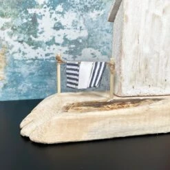 Darthome Limited Rustic Wooden Harbour Cottages Ornament -Darthome Limited IMG E8360