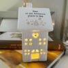 Darthome Limited House Tealight Holder - Home Is The Place To Bee