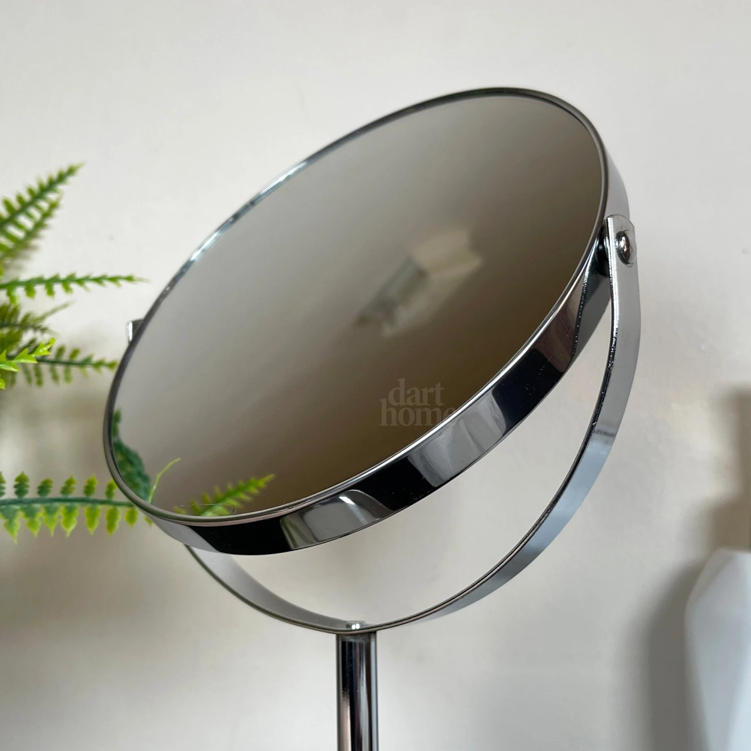 Darthome Limited 2x Magnifying Chrome Pedestal Mirror 4 Darthome Limited 2x Magnifying Chrome Pedestal Mirror - Image 4