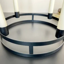 Darthome Limited Black Circular Candlestick Holder -Darthome Limited IMG E8867