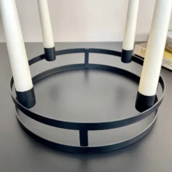 Darthome Limited Black Circular Candlestick Holder -Darthome Limited IMG E8869