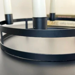 Darthome Limited Black Circular Candlestick Holder -Darthome Limited IMG E8871