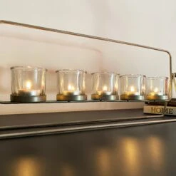 Darthome Limited Gold Multi Hurricane Candle Holder Set -Darthome Limited IMG E8921