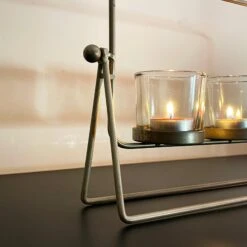 Darthome Limited Gold Multi Hurricane Candle Holder Set -Darthome Limited IMG E8924