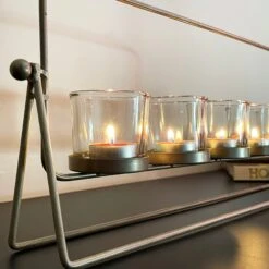 Darthome Limited Gold Multi Hurricane Candle Holder Set -Darthome Limited IMG E8925