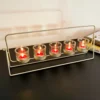 Darthome Limited Gold Multi Hurricane Candle Holder Set