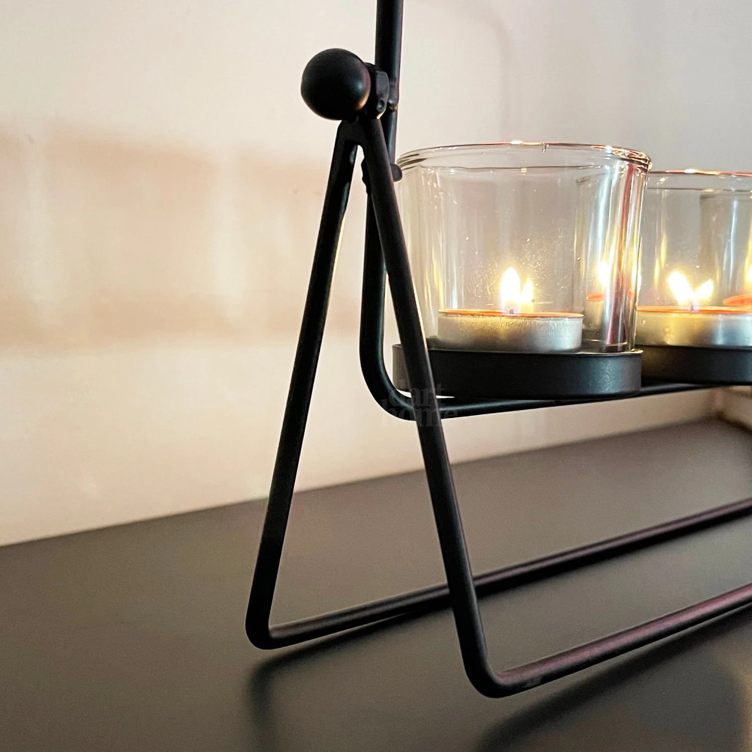 Darthome Limited Black Multi Hurricane Candle Holder Set 2 Darthome Limited Black Multi Hurricane Candle Holder Set - Image 2