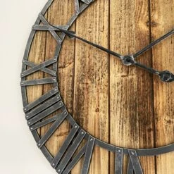 Darthome Limited Industrial Wilston 60cm Wall Clock -Darthome Limited IMG E9026