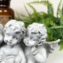 Darthome Limited White Cherub Triplets Ornament -Darthome Limited IMG E9037 editedP