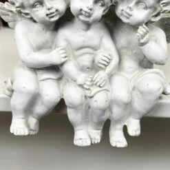 Darthome Limited White Cherub Triplets Ornament -Darthome Limited IMG E9039 editedR