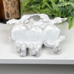 Darthome Limited White Cherub Triplets Ornament -Darthome Limited IMG E9041 editedT