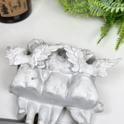 Darthome Limited White Cherub Triplets Ornament -Darthome Limited IMG E9043 editedU