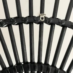 Darthome Limited Black Rattan Mirror 80cm -Darthome Limited IMG E9061