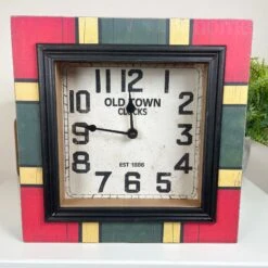 Darthome Limited Square Retro Mantle Clock -Darthome Limited IMG E9069 editedAE