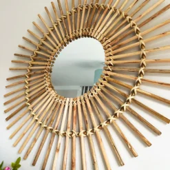 Darthome Limited Natural Rattan Mirror 80cm -Darthome Limited IMG E9072