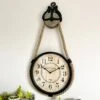 Darthome Limited Hanging Clock On Rope Pulley