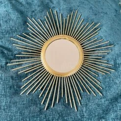 Darthome Limited Small Gold Sunburst Mirror -Darthome Limited IMG E9103