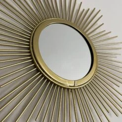 Darthome Limited Small Gold Sunburst Mirror -Darthome Limited IMG E9115
