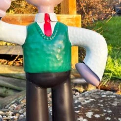 Darthome Limited Metal Wallace And Gromit Garden Statues -Darthome Limited IMG E9203
