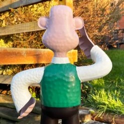 Darthome Limited Metal Wallace And Gromit Garden Statues -Darthome Limited IMG E9206