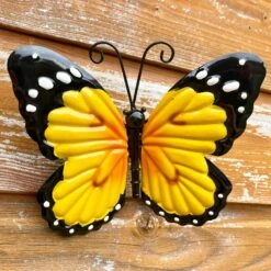 Darthome Limited Orange Butterfly Wall Art Small