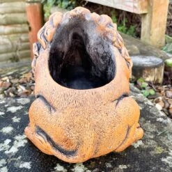 Darthome Limited Cement Lion Planter -Darthome Limited IMG E9291