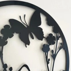Darthome Limited Black Floral Butterfly Garden Wall Art 50cm 9 Darthome Limited Black Floral Butterfly Garden Wall Art 50cm -Darthome Limited IMG E9339 editedAF