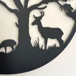 Darthome Limited Black Metal Round Tree Deer Silhouette Wall Art 10 Darthome Limited Black Metal Round Tree Deer Silhouette Wall Art -Darthome Limited IMG E9354 editedAT