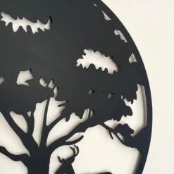 Darthome Limited Black Metal Round Tree Deer Silhouette Wall Art 11 Darthome Limited Black Metal Round Tree Deer Silhouette Wall Art -Darthome Limited IMG E9355 editedAU