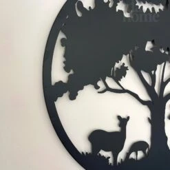 Darthome Limited Black Metal Round Tree Deer Silhouette Wall Art 13 Darthome Limited Black Metal Round Tree Deer Silhouette Wall Art -Darthome Limited IMG E9357 editedAW