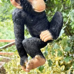 Darthome Limited Black Hanging Monkey Ornament -Darthome Limited IMG E9388 editedBV