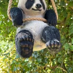 Darthome Limited Hanging Panda Garden Ornament 30cm -Darthome Limited IMG E9419 editedCY