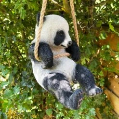 Darthome Limited Hanging Panda Garden Ornament 30cm -Darthome Limited IMG E9420 editedCZ