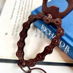 Darthome Limited Recycled Metal Bike Chain Bottle Opener Key Ring -Darthome Limited IMG E9461 edited343 scaled