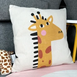 Darthome Limited Safari Childrens Cushion - Giraffe -Darthome Limited IMG E9503