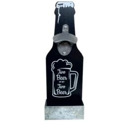 Darthome Limited Black Bottle Opener & Cap Collector - Two Beer Or Not Two Beer -Darthome Limited IMG E9583 editedHFcopy