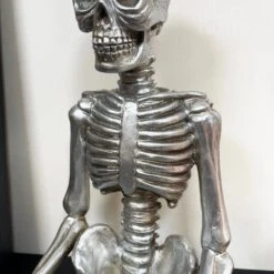Darthome Limited Chrome Silver Meditating Skeleton Ornament 9 Darthome Limited Chrome Silver Meditating Skeleton Ornament -Darthome Limited IMG E9596 editedHN