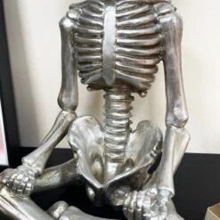Darthome Limited Chrome Silver Meditating Skeleton Ornament 10 Darthome Limited Chrome Silver Meditating Skeleton Ornament -Darthome Limited IMG E9597 editedHO