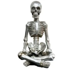 Darthome Limited Chrome Silver Meditating Skeleton Ornament 13 Darthome Limited Chrome Silver Meditating Skeleton Ornament -Darthome Limited IMG E9598 editedHPcopy