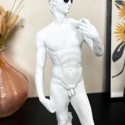Darthome Limited White Cool David Michelangelo Ornament -Darthome Limited IMG E9661 editedIQ