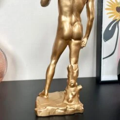Darthome Limited Gold Cool David Michelangelo Ornament -Darthome Limited IMG E9675 editedJC