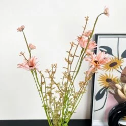 Darthome Limited Artificial Pink Wild Flower Spray -Darthome Limited IMG E9704 editedKD