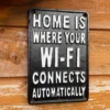 Darthome Limited Wifi Connects Automatically Cast Iron Wall Plaque 21cm