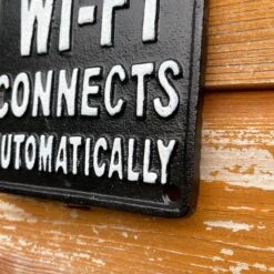 Darthome Limited Wifi Connects Automatically Cast Iron Wall Plaque 21cm 8 Darthome Limited Wifi Connects Automatically Cast Iron Wall Plaque 21cm -Darthome Limited IMG E9711 editedKK