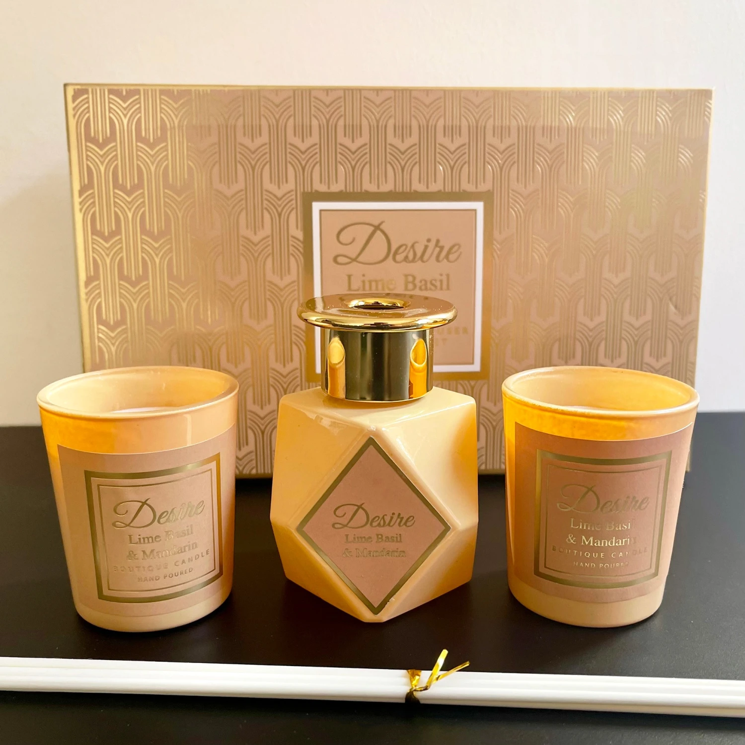 Darthome Limited Lime Basil & Mandarin Candle & Diffuser Set 1 Darthome Limited Lime Basil & Mandarin Candle & Diffuser Set