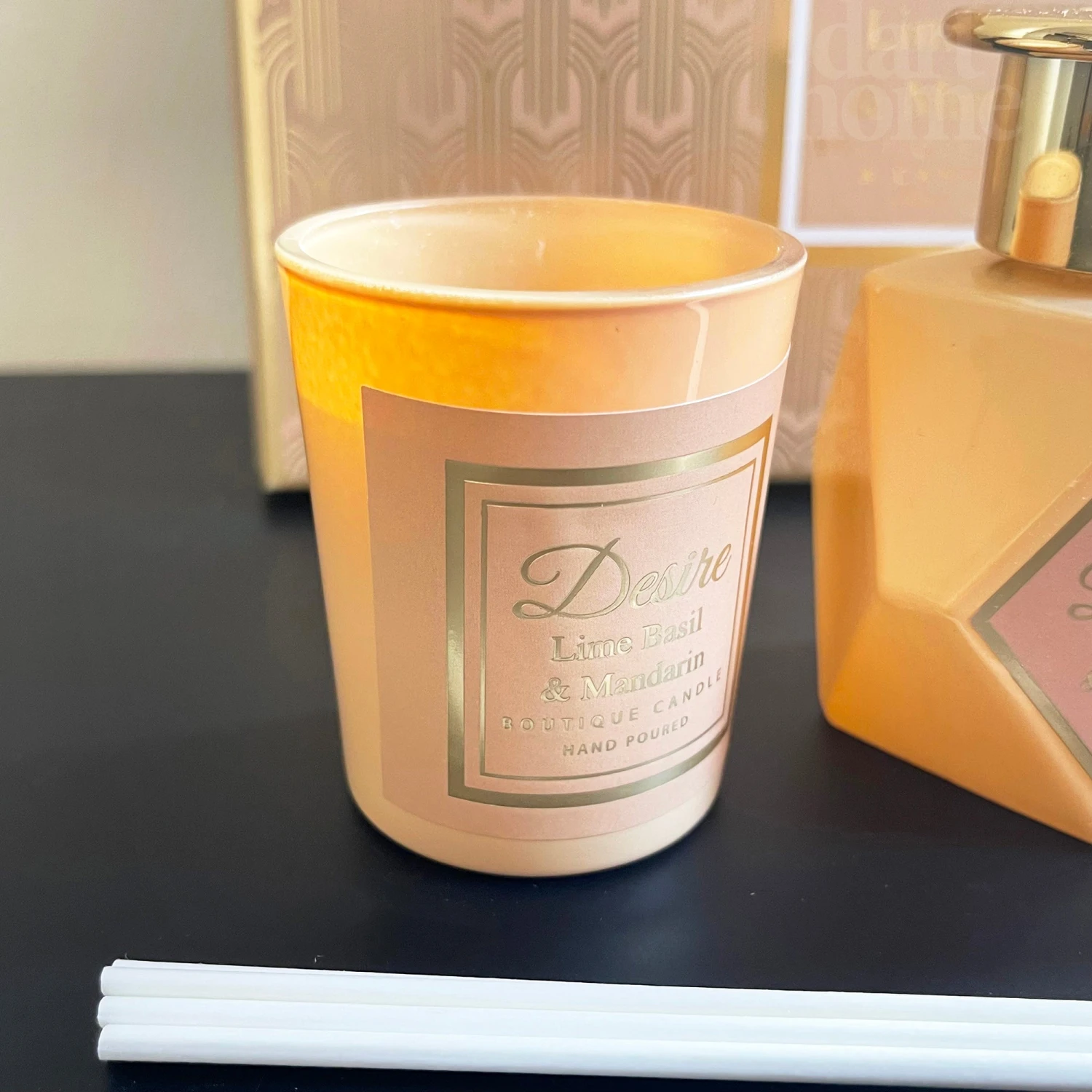 Darthome Limited Lime Basil & Mandarin Candle & Diffuser Set 3 Darthome Limited Lime Basil & Mandarin Candle & Diffuser Set - Image 3