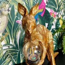 Darthome Limited Gold Kangaroo Table Lamp -Darthome Limited IMG E9807 edited34