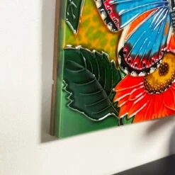 Darthome Limited Butterfly Garden Ceramic Tile Wall Art -Darthome Limited IMG E9863 editedX